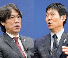 日媒：韩日国家队主帅洪明甫与森保一对谈，交流未来的合作计划